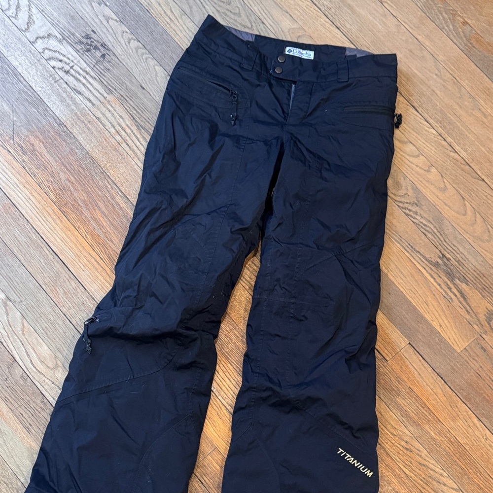 Columbia Titanium Black Snow Pants